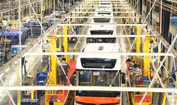 Cable usage case of a car factory in China